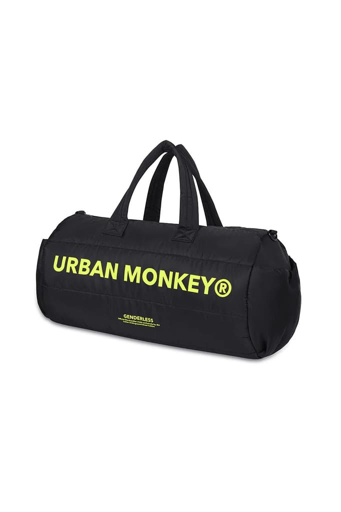 Pack of 2 Puffer bags // Neon On Black