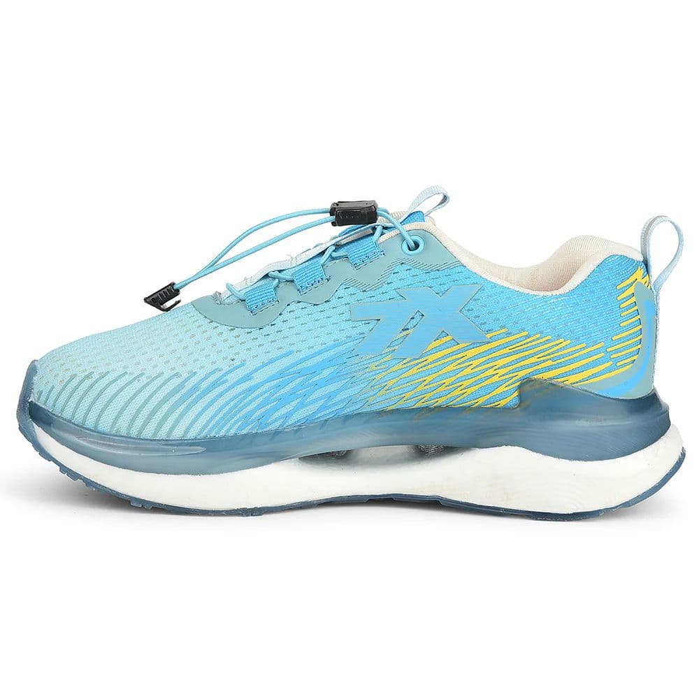 Leap7x Sky Blue Sports Lacing Running Shoes For Women CHELSY-3 By Liberty — photo 3