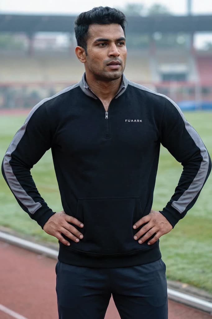Alpine Pullover Black — S