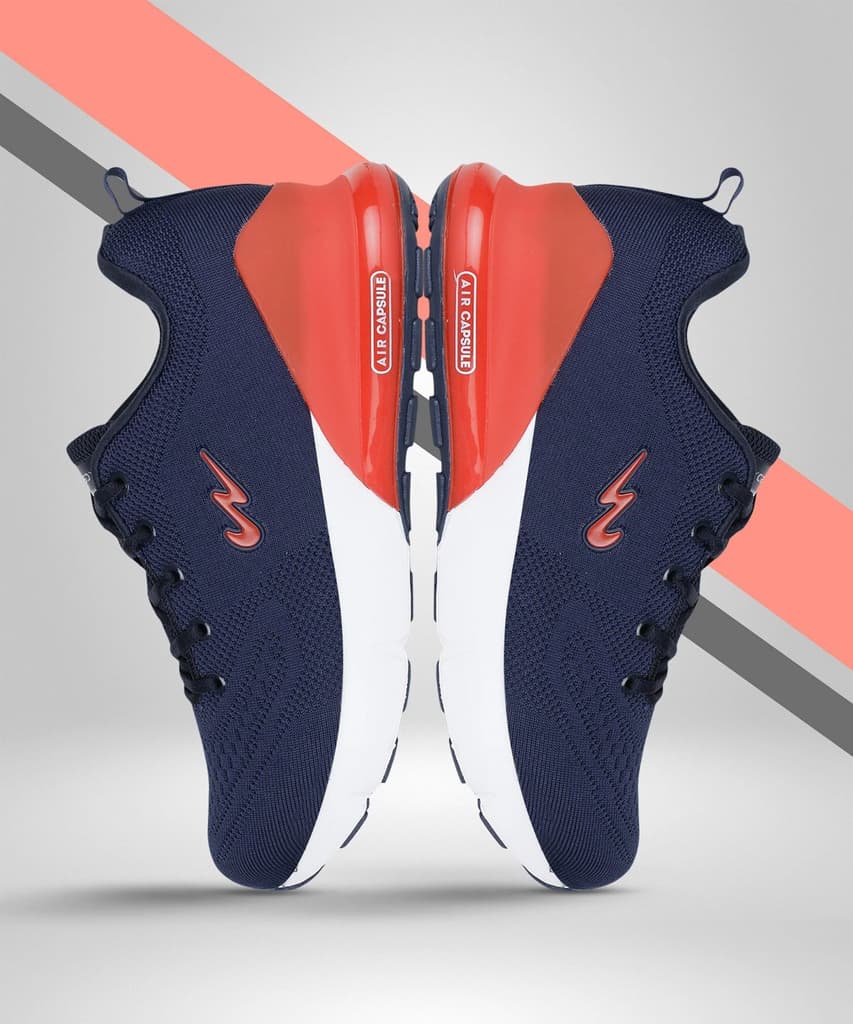 NORTH PLUS Navy Men's Running Shoes — photo 5