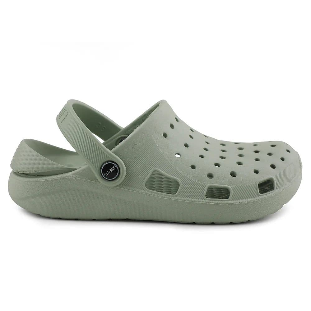 A-HA Light Green Slingback Clogs For Women LPMXT-801 By Liberty — photo 2