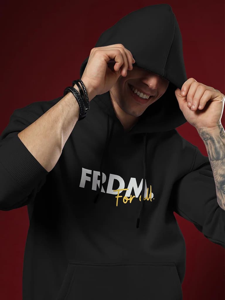 FRDM. Black Hoodie — photo 2
