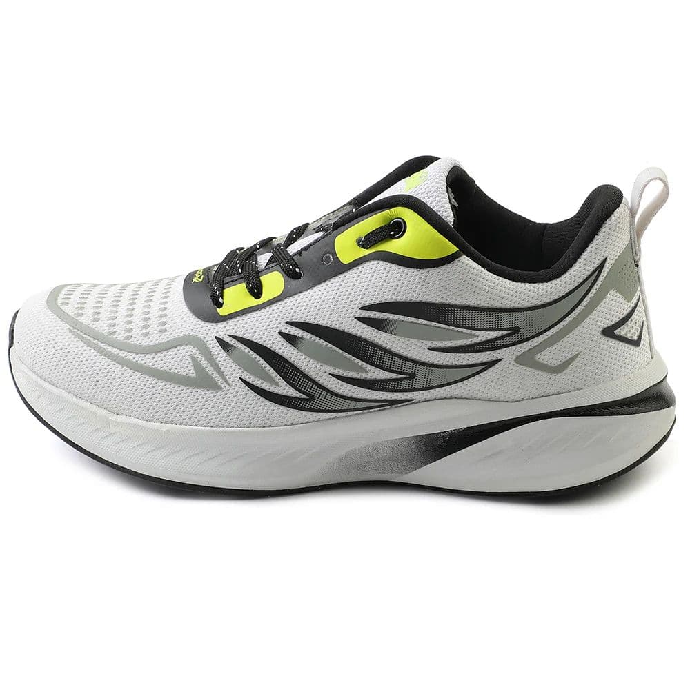 Leap7x White Sports Lacing Running Shoes For Men CASIO By Liberty — photo 3