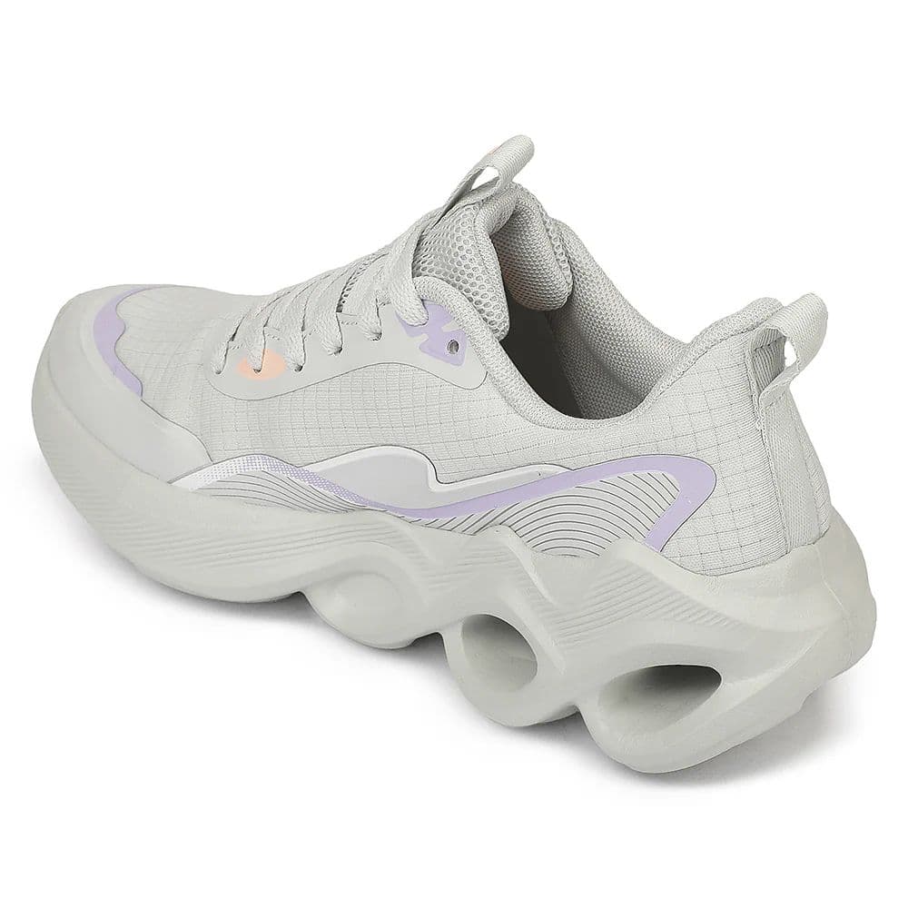 LEAP7X ZQ-DWL-02 Airflow Outsoles Grey Sports Walking Shoes for women by Liberty — photo 3