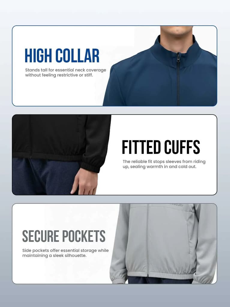Men’s Sports Windcheater Layering jacket — photo 5