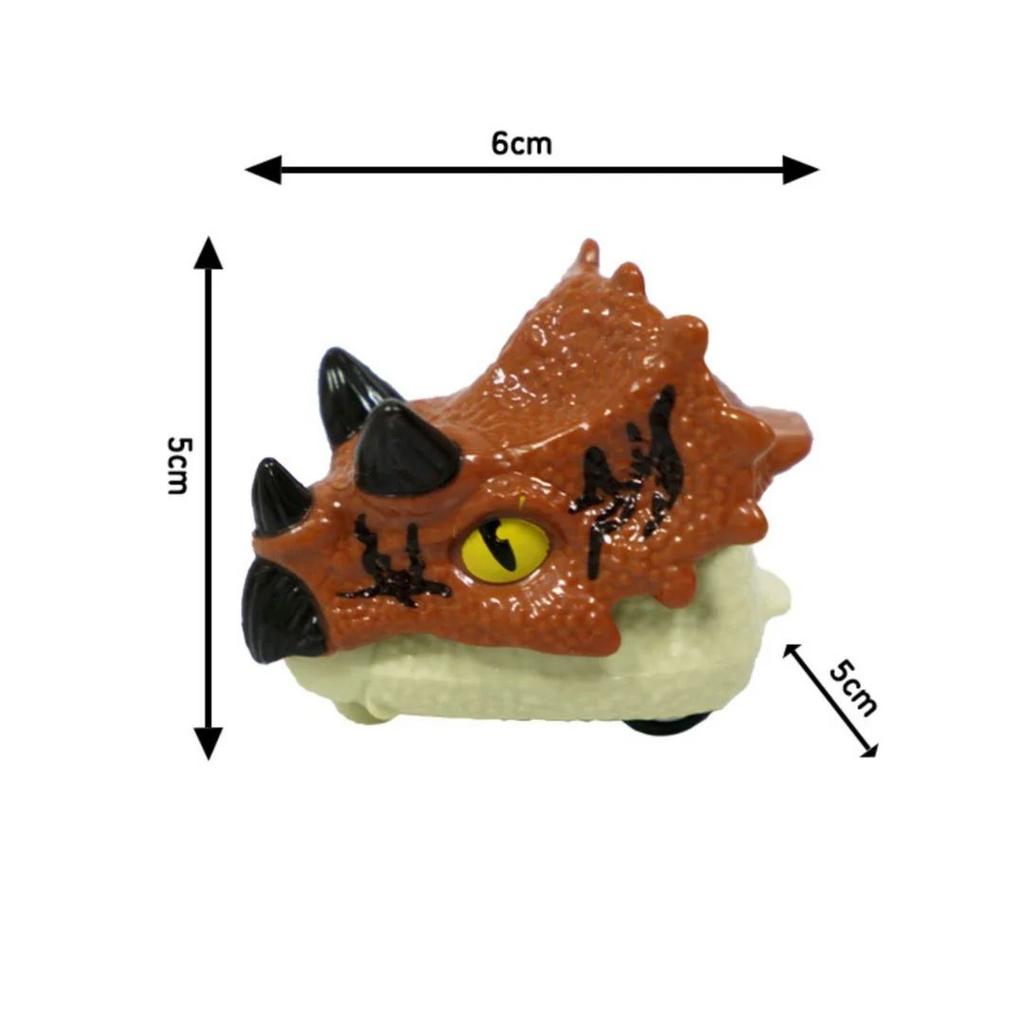 Cage Breaker Dinos | Pull-Back Dino Head Racer Toy — photo 5