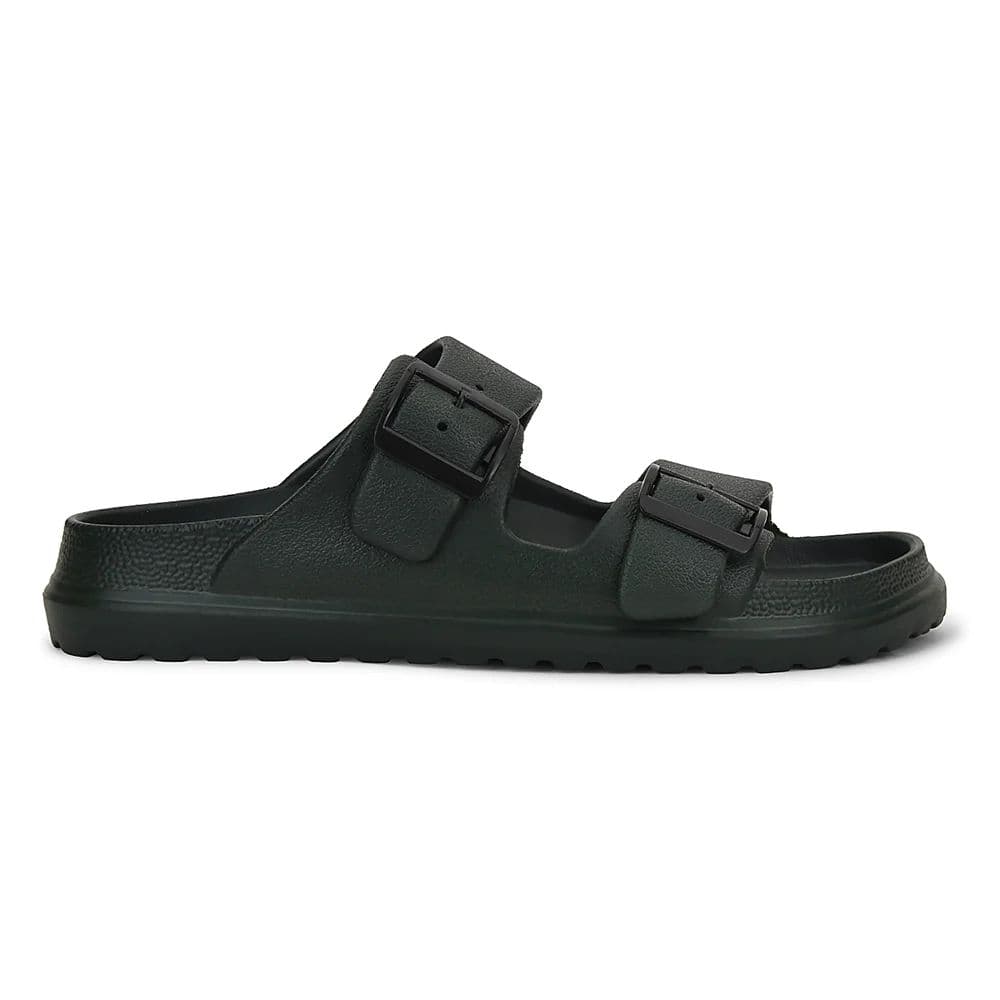 A-HA Olive Green Casual Flat Sandal For Men COMMIT By Liberty — photo 2