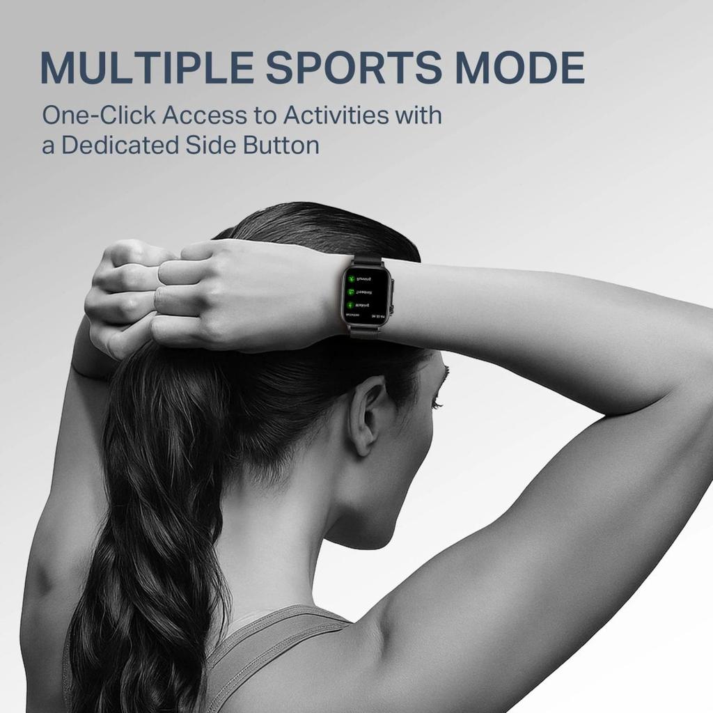 boAt Storm Infinity Max | Smartwatch with 2.01" HD Display, 20-Day Battery Life, BT Calling, IP68, and Functional Crown — photo 7