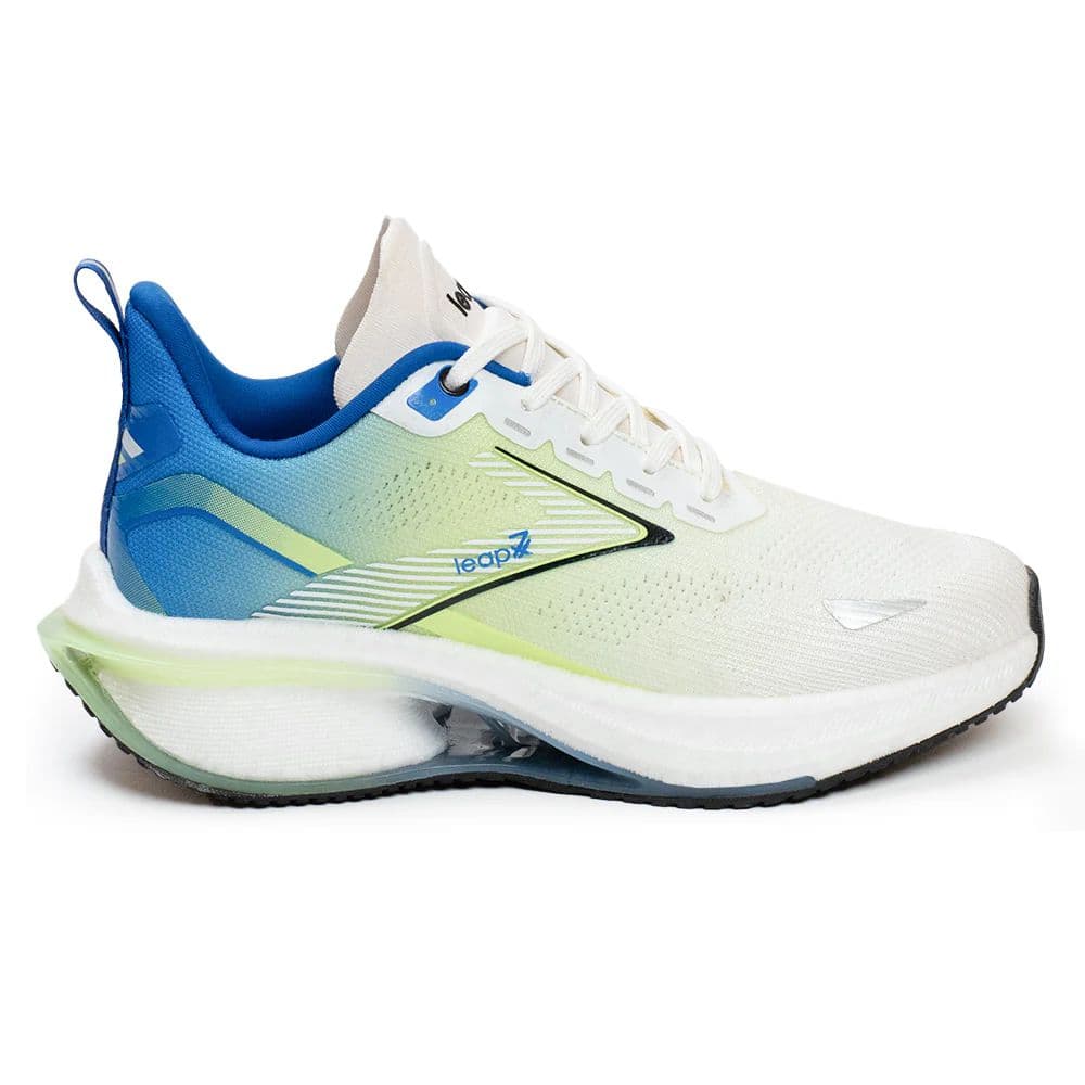 Leap7x Parrot Green Sports Lacing Running Shoes For Men MOSCOW-6 By Liberty — photo 2