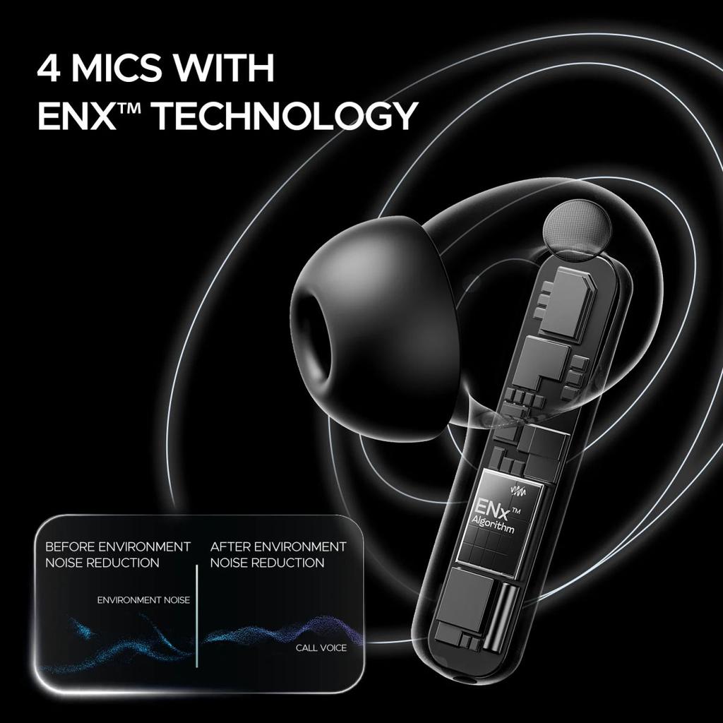 boAt Airdopes 121 Pro Plus | Wireless Earbuds with 100 Hours Playback, 4 Mics with ENx™ Technology, BEAST™ Mode — photo 4