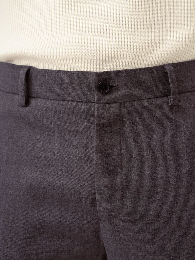 Noctivio Indigo 100% Linen Pants