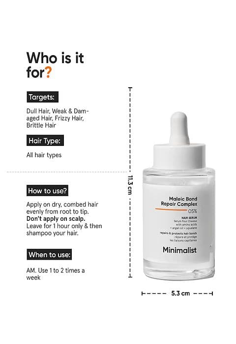 Maleic Bond Repair Complex 5% Hair Serum — photo 8