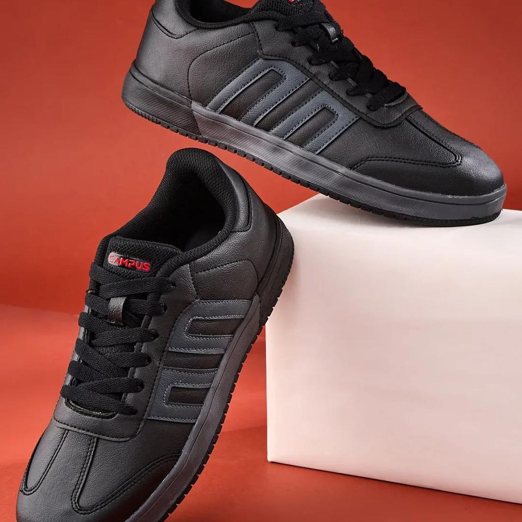 VULTURE Black Men's Sneakers