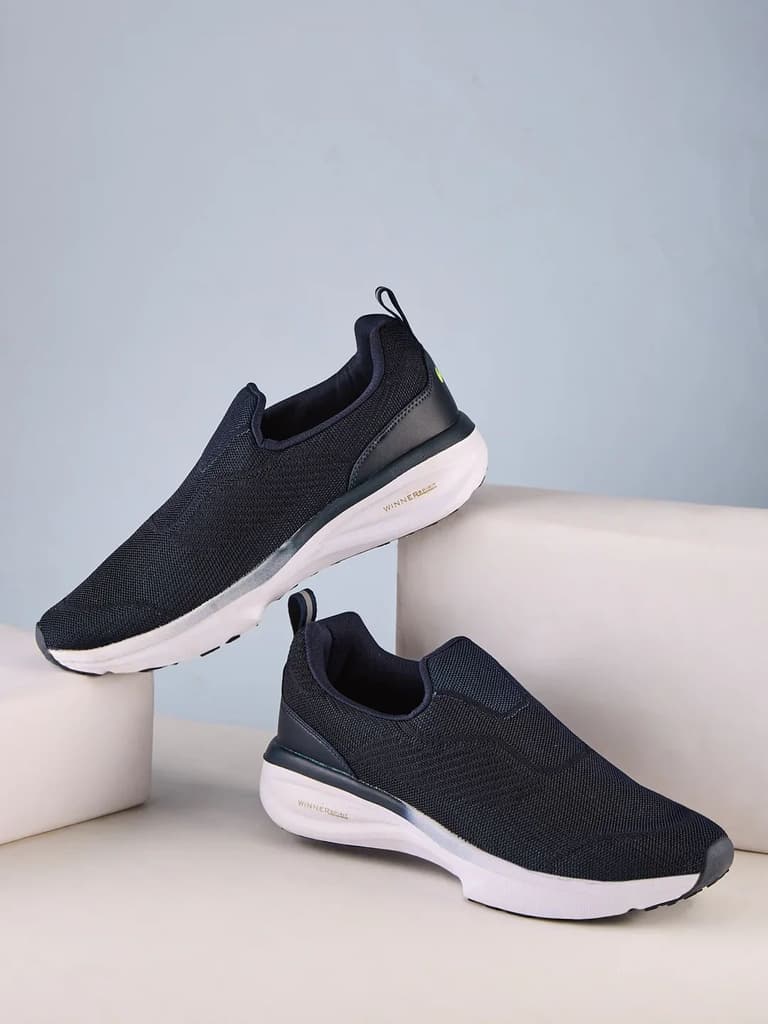 MINOT Navy Men's Walking Shoes