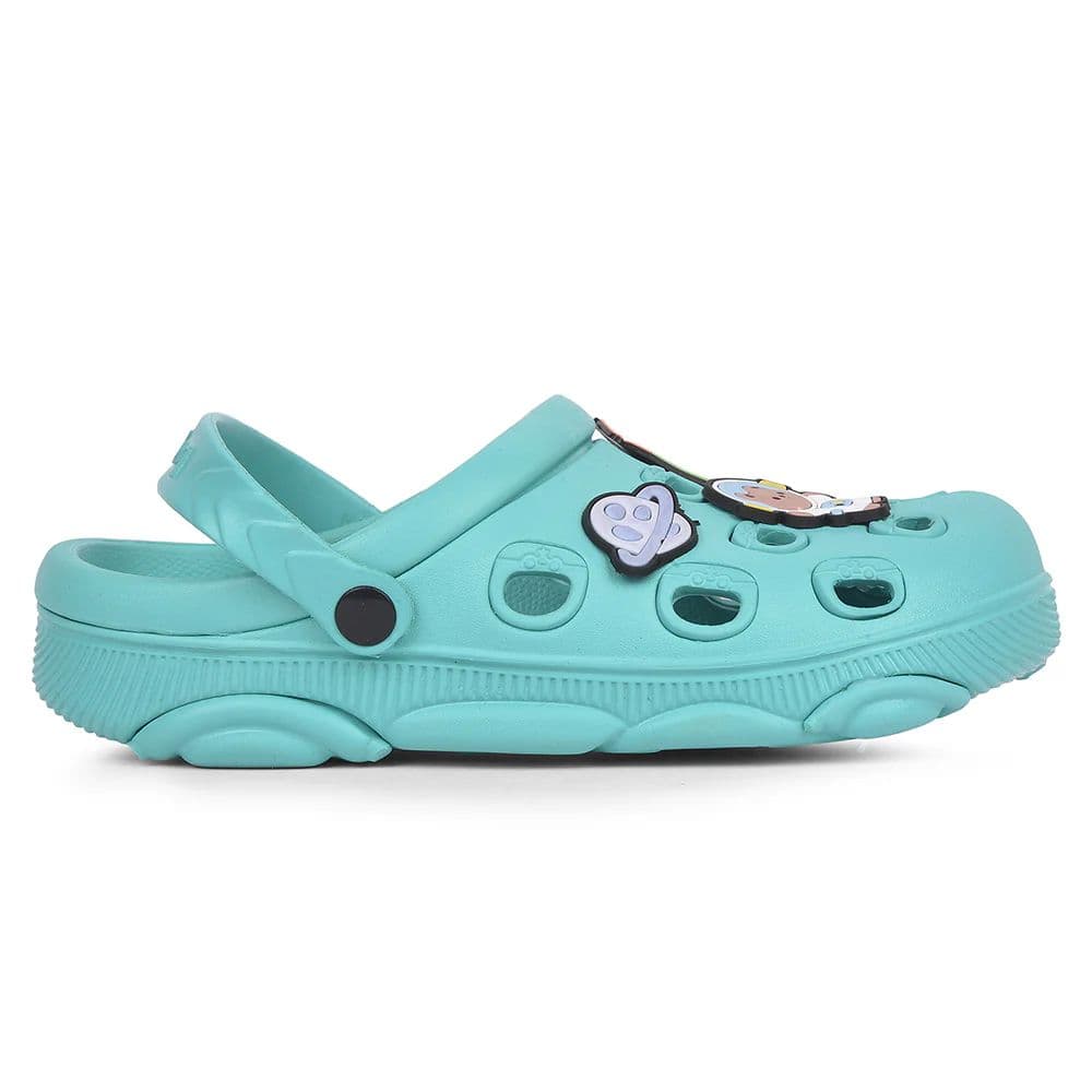 Lucy & Luke Green Slingback Clogs For Kids LPMXT-K834 By Liberty — photo 2