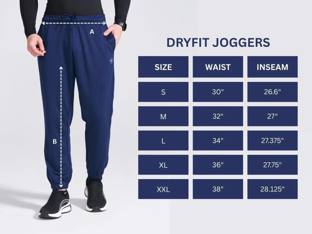 Men's Navy Regular Fit Track Pants — photo 8
