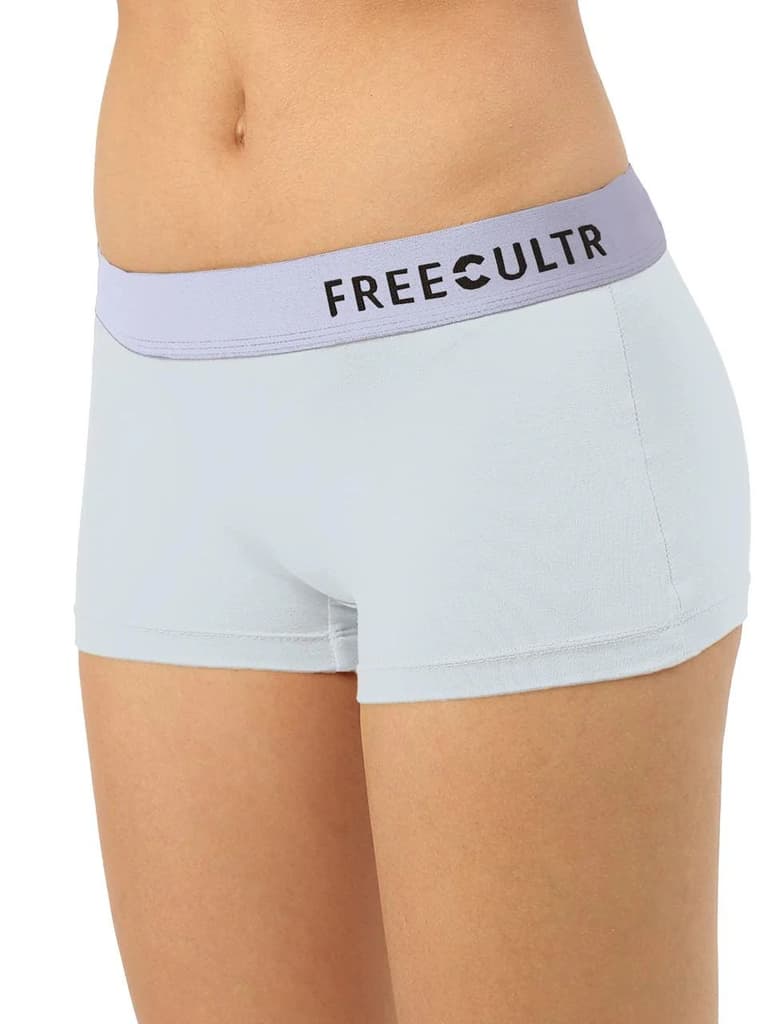 Women's Anti-Bacterial Micro Modal Boyshort with Silverfox Waistband (Pack of 1) — photo 8