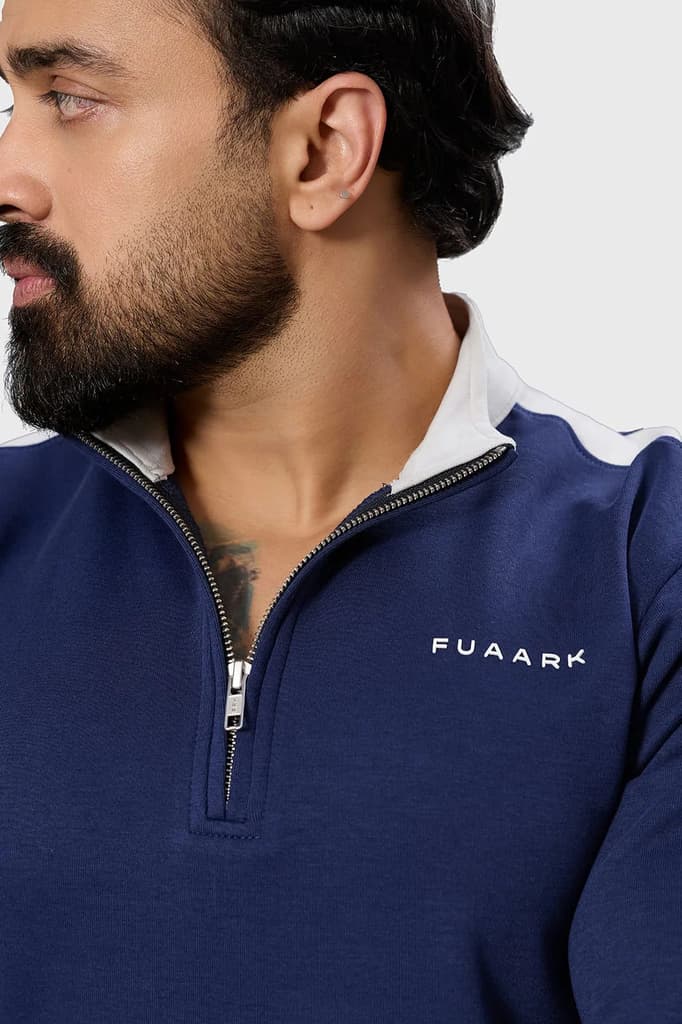 Alpine Pullover Navy/White — photo 4
