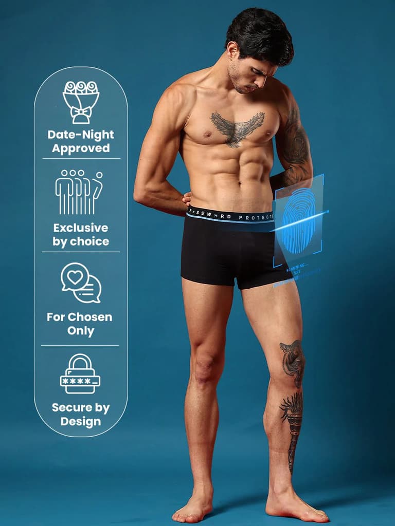 Statement Men's Trunk "Password Protected" — photo 3