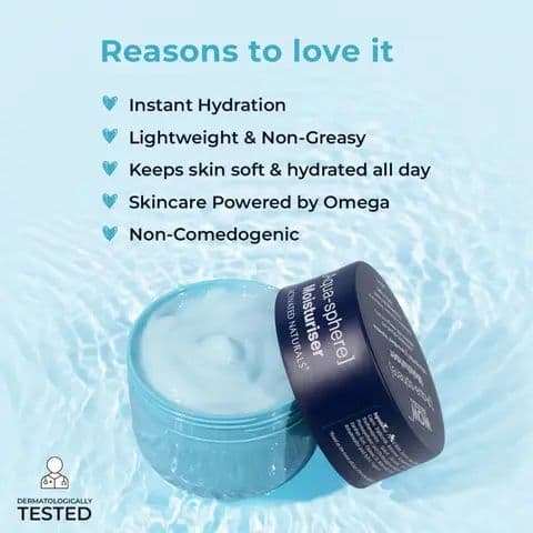Aqua Sphere Moisturiser 48-Hour Hydration for All Skin Types