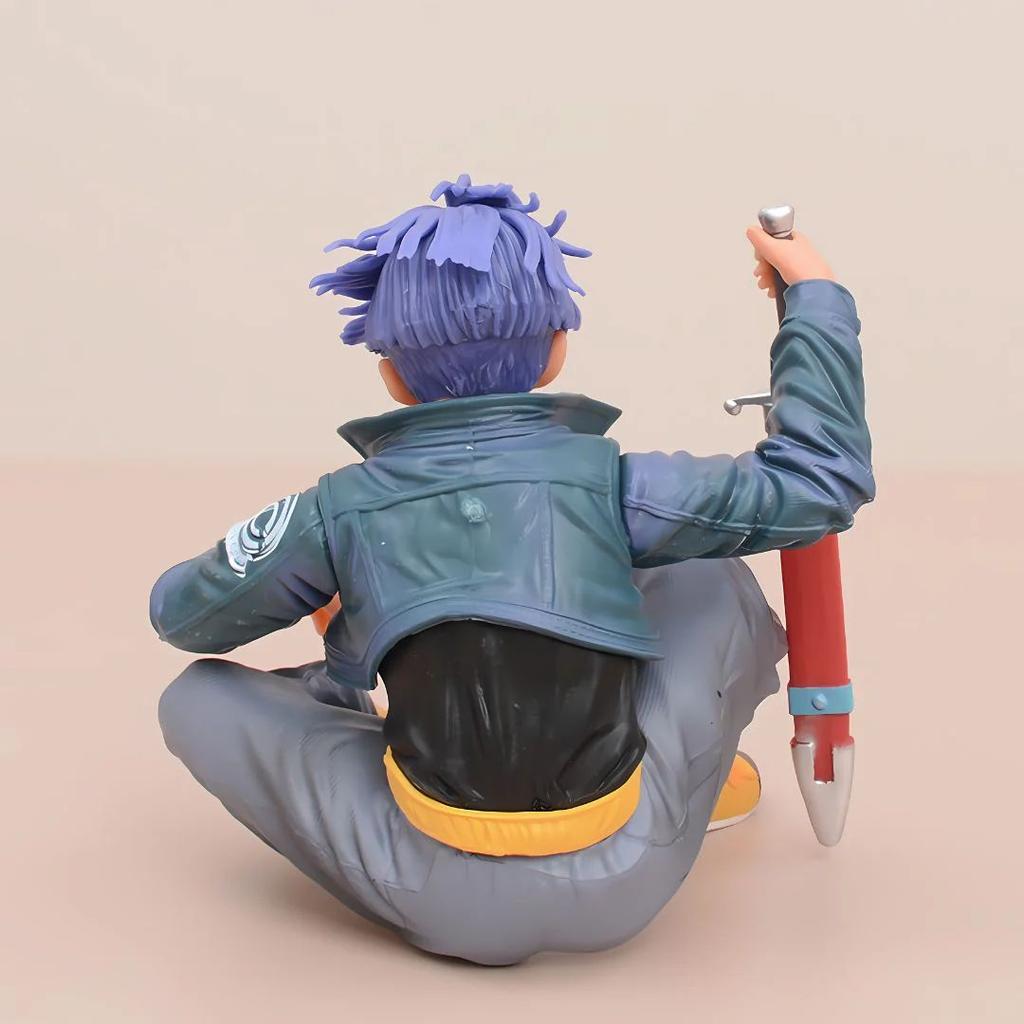 Future Trunks Sitting Figurine | Dragon Ball Z Collectible Statue with Sword — photo 4