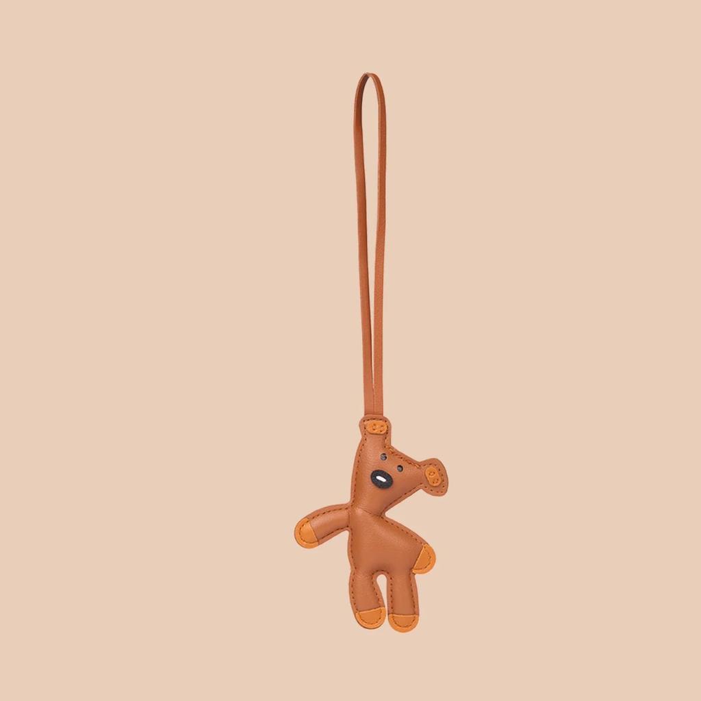 Teddy Bag Charm - Tan — photo 3