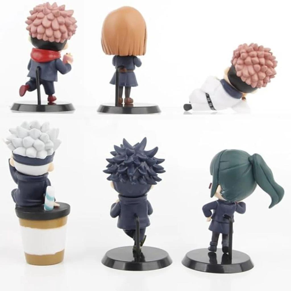 JJK Snack Squad – Sorcerers n Snacks Edition Figurines (6pc Set) — photo 3