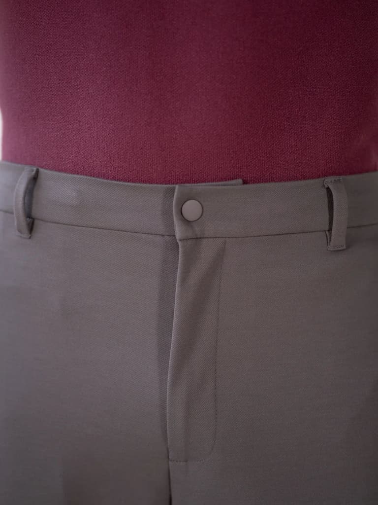 Runway Grey Stretchable Travel Pants — photo 4