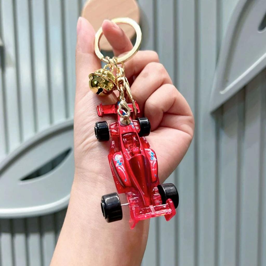 F1 Car Keychain | Sleek & Stylish Racing Accessory — Red