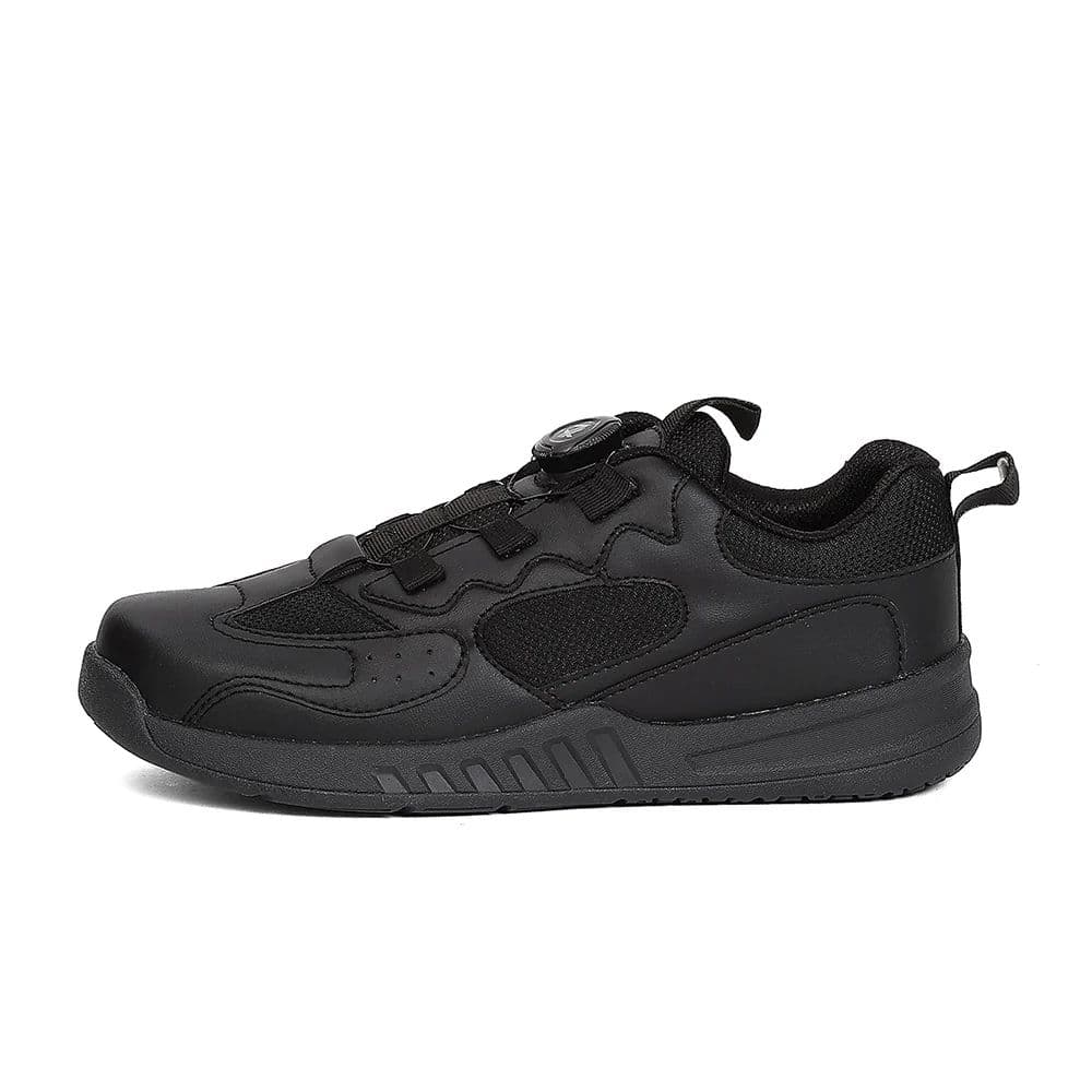 Leap7X SKOLGAMEBO Kids' Black School Shoes - SCHOOL TWIST & GO with Memory Foam Comfort — photo 7
