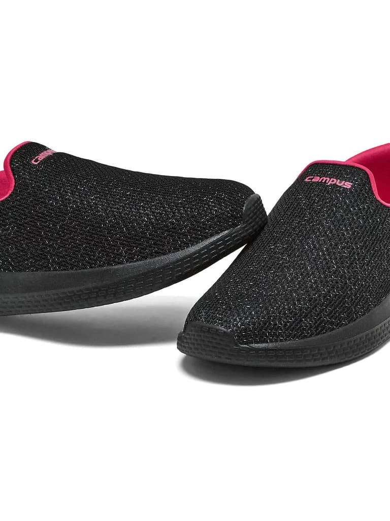 ZOE PLUS Black Women's Walking Shoes — photo 5