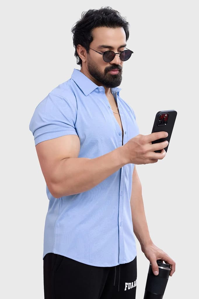 Aero Shirt Sky Blue — S