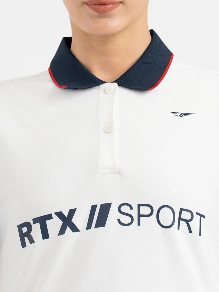 White Polo T Shirt for Women — photo 4