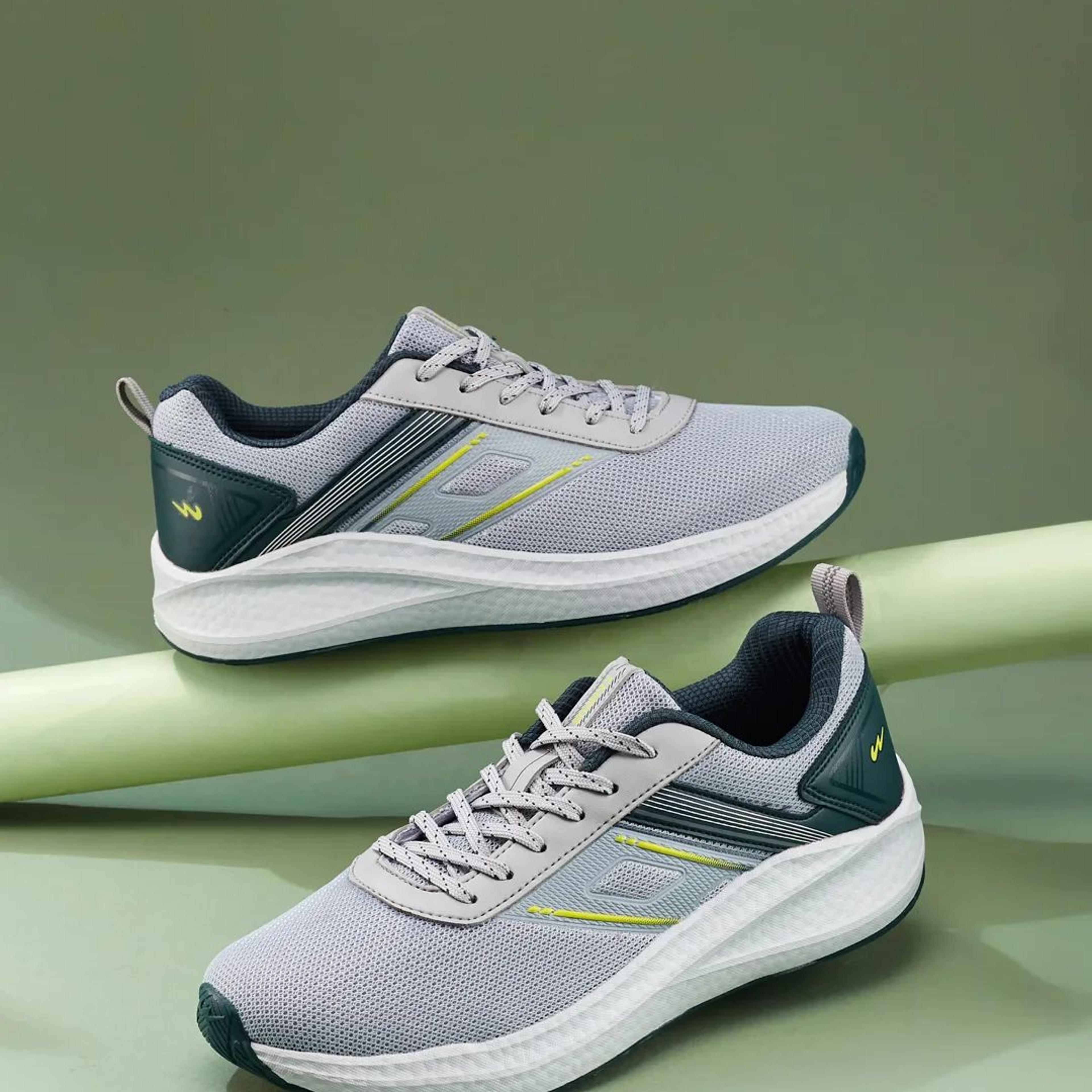 COAST Grey Men's Running Shoes