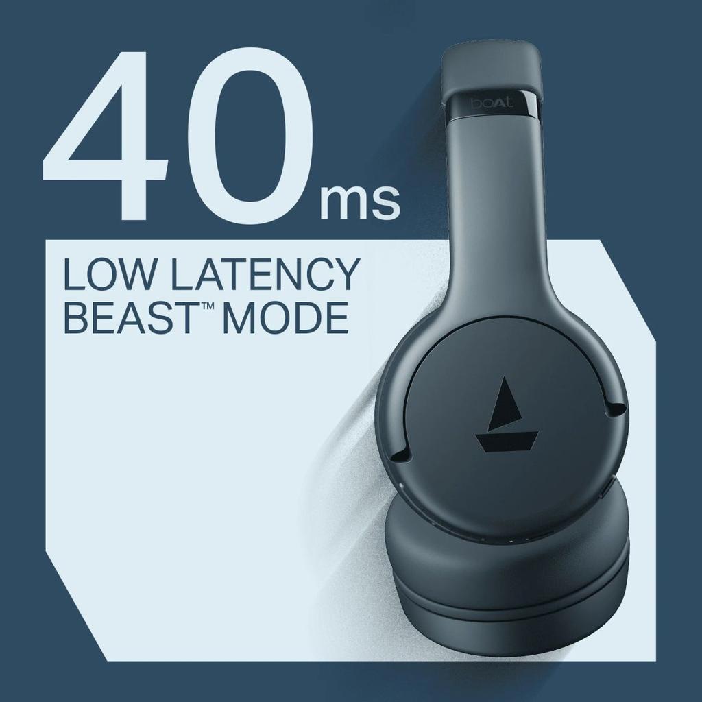 boAt Rockerz 411 | Wireless Headphones with 40mm Drivers, BEAST™ Mode, ENx™ Tech & 40H Playback — photo 9