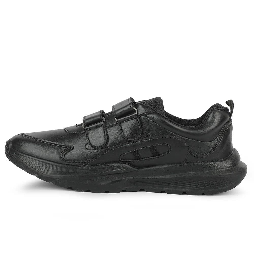 Force 10 ELITESTP-V Black School Uniform shoes for Kids by Liberty — photo 5
