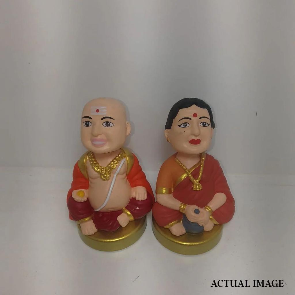 Grandpa n Grandma Figurine Set – HandPainted Home Décor — photo 5
