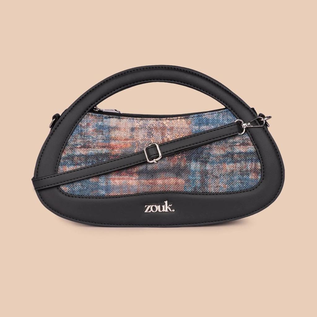 Zoe Sling Bag Royal Indian Peacock Motif & Nadia Sling Bag Triund Baroque Combo — photo 6
