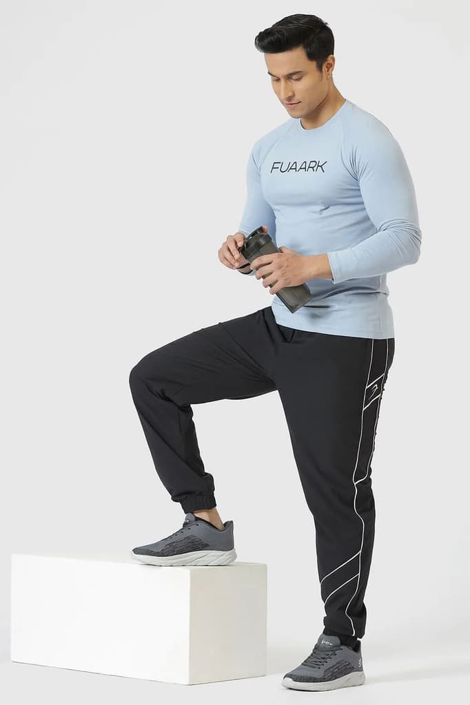 Chase Full Sleeves T-shirt Sky Blue — photo 2
