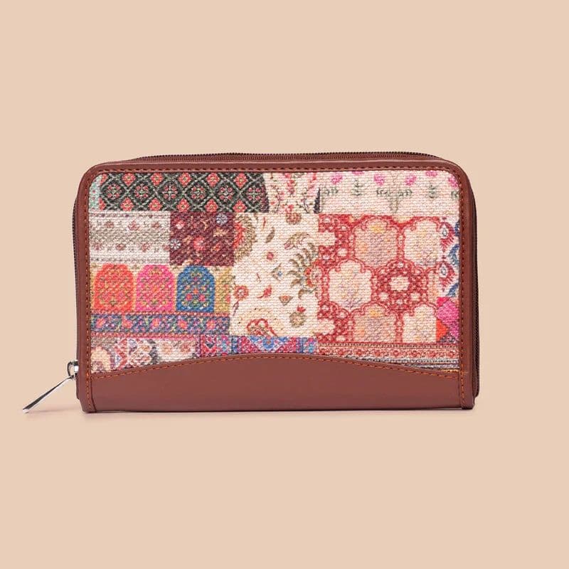 Kutch Gamthi - Statement Office Bag & Chain Wallet Combo