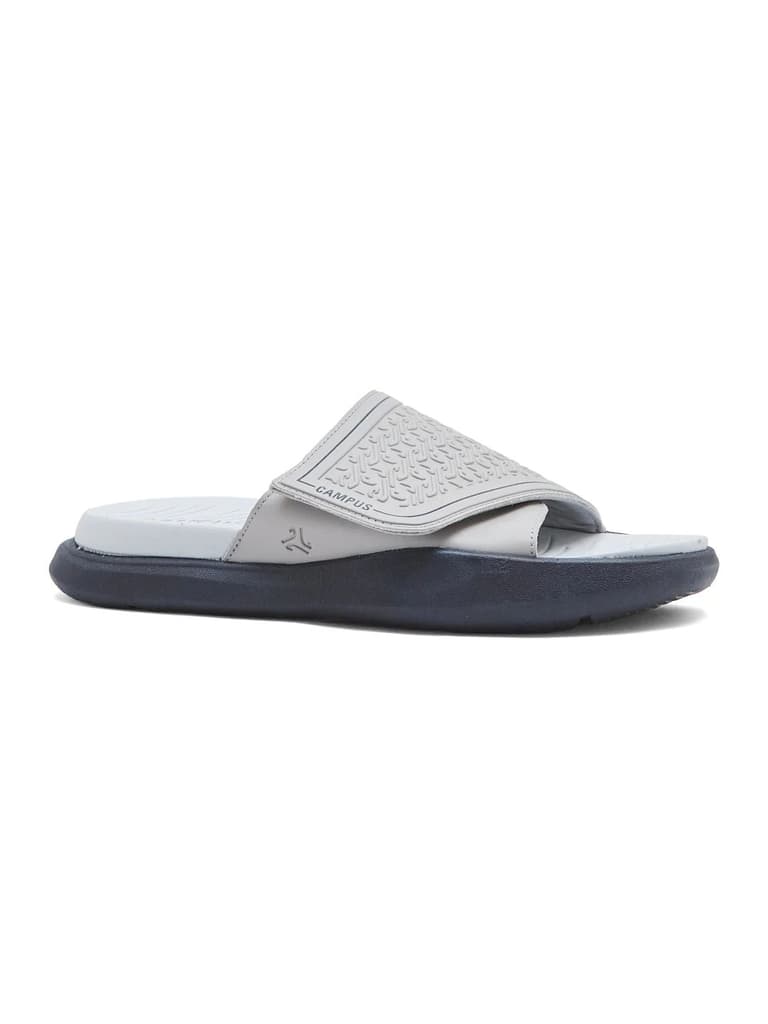 SL-481 Grey Men's Slides — Grey / 6