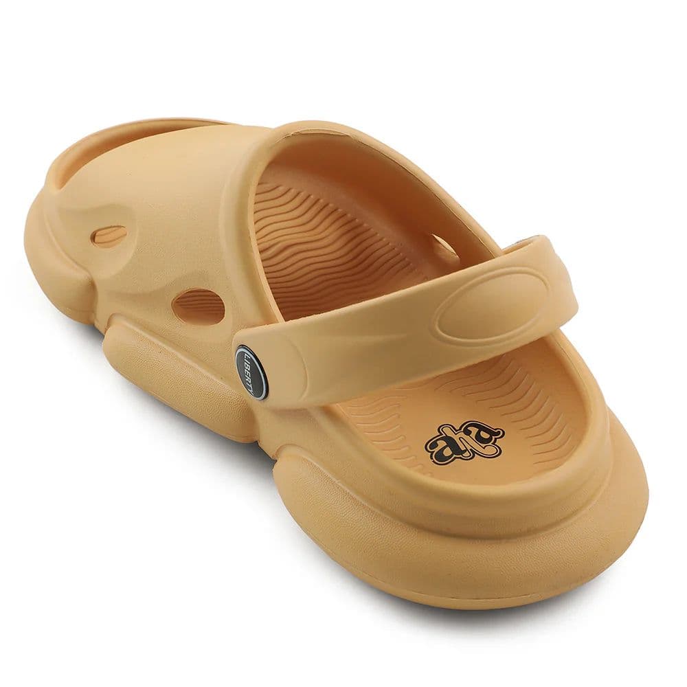 A-HA Mustard Casual Clogs For Kids BEACHFIT01 By Liberty — photo 4