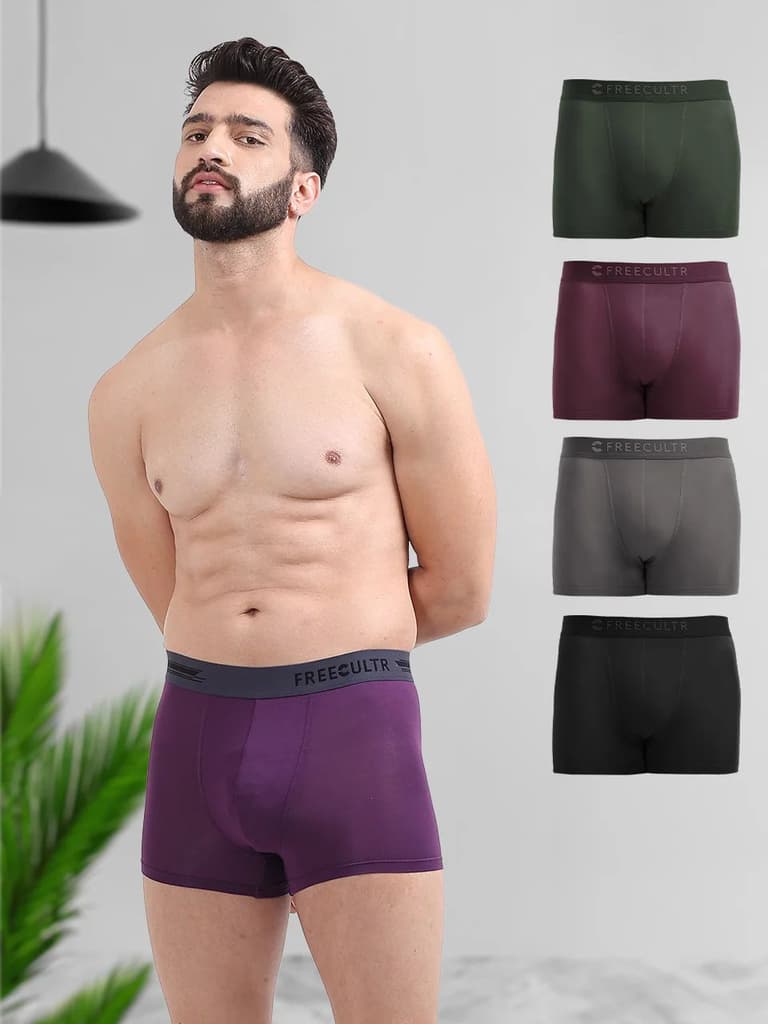 Weekday Special - Men's Anti-Bacterial Micro Modal Trunk (Pack of 5) — photo 13