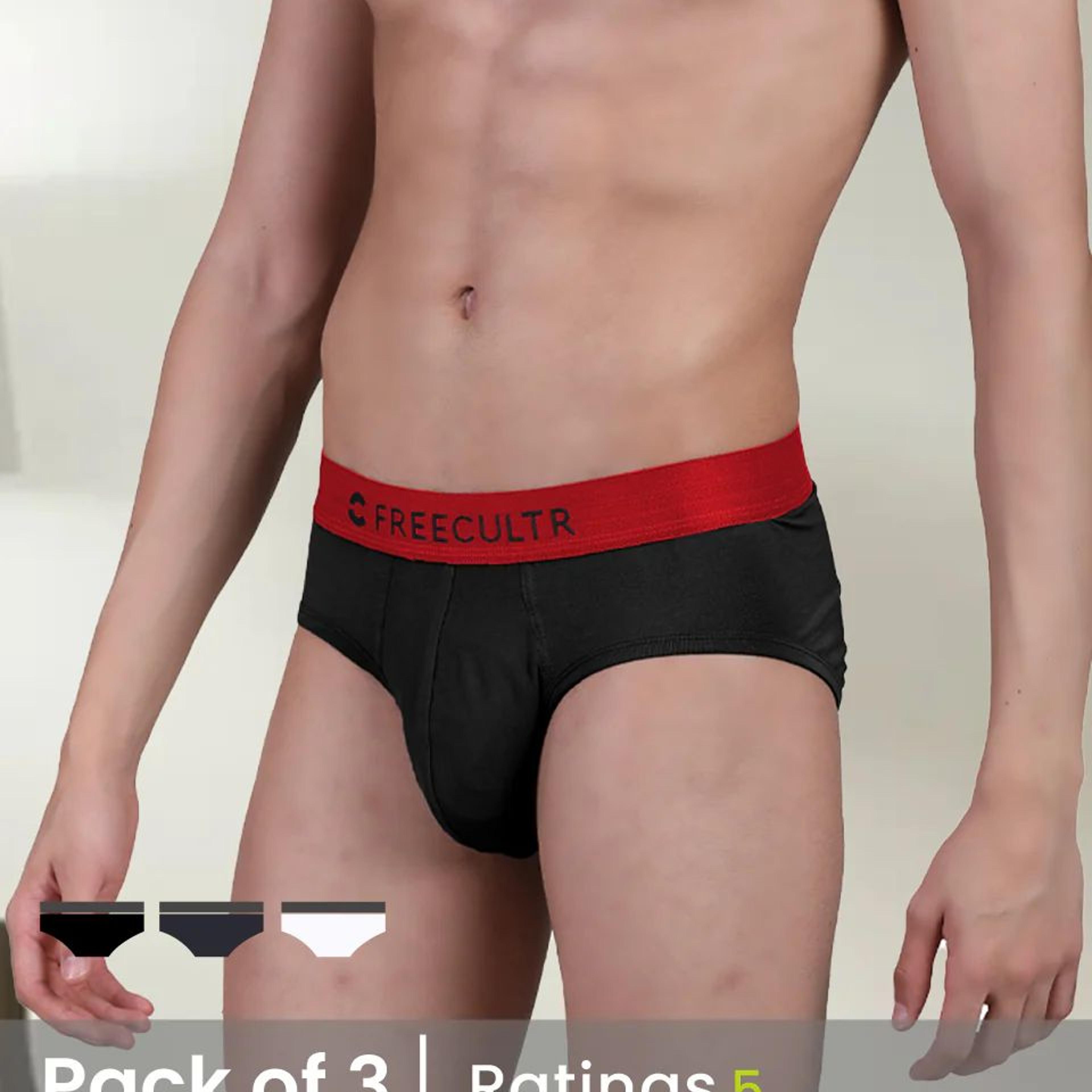 Luxury Limited Edition - Men's Anti-Bacterial Micro Modal Brief (Pack of 3)