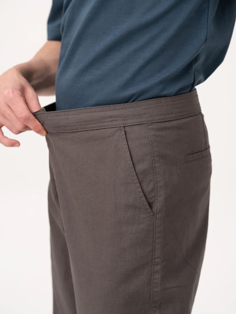 Kyoto Grey Relaxed Fit Lounge Pants — photo 5