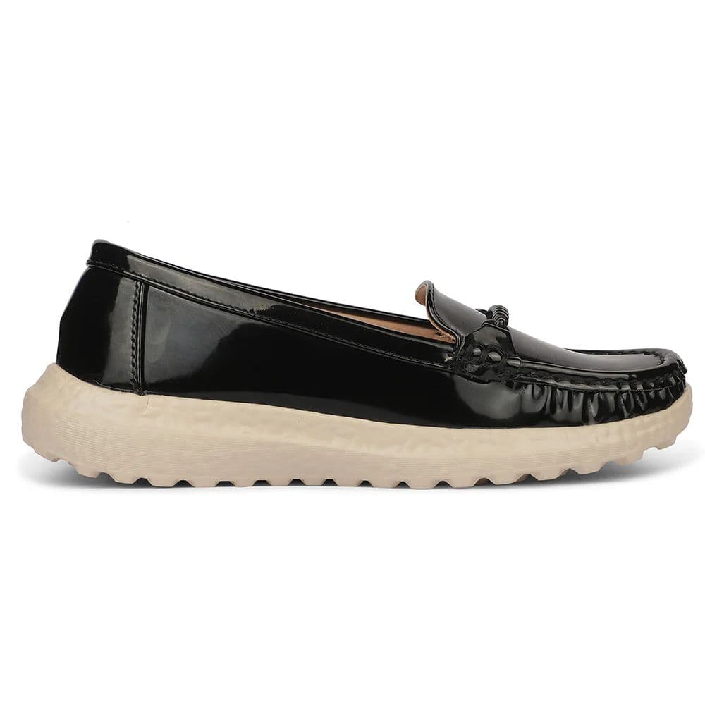 Healers ZQ-FDBL-08 Bellies Black Casual Ballerina Shoes for women by Liberty — photo 2