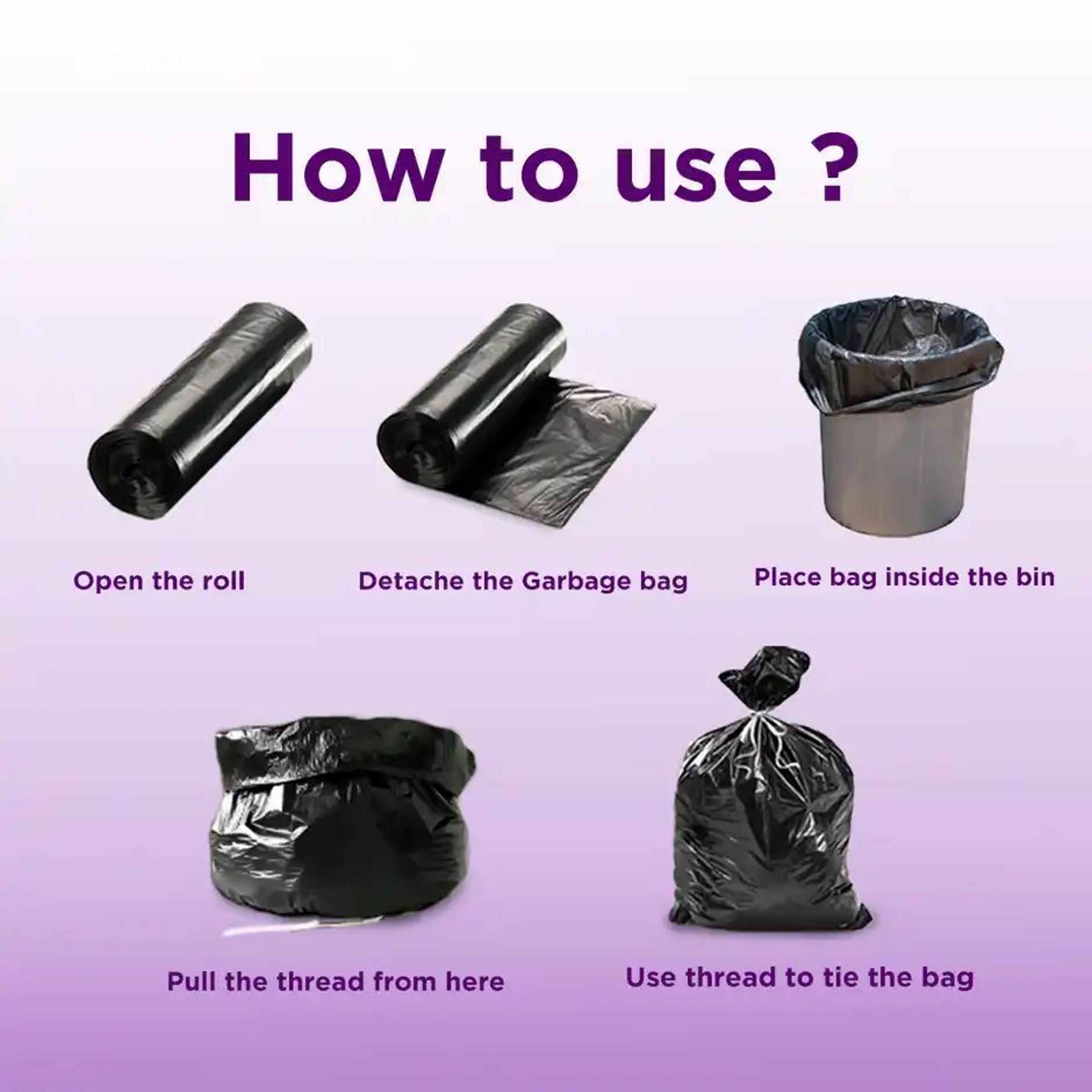 Ezee Small Garbage Bags 17 x 19 Inch