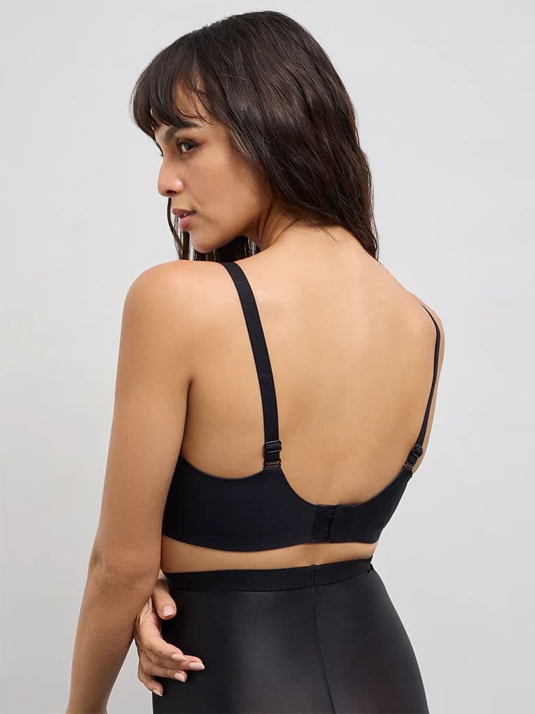 Wunderlove Black Sling Support Padded Bra — photo 4