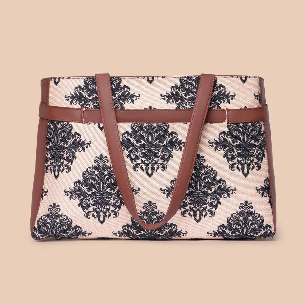 Mughal Motif Statement Office Bag — photo 3