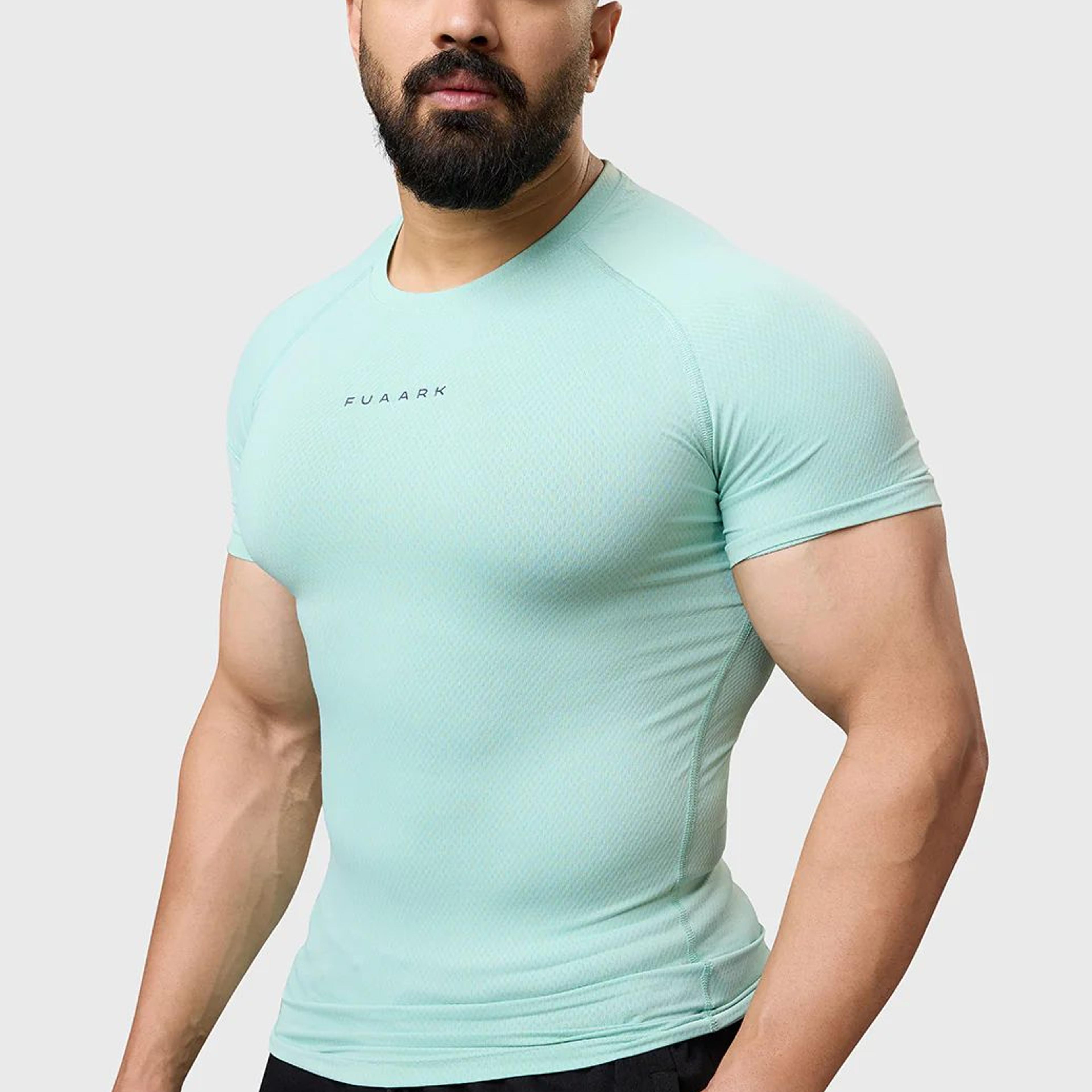 Elite Compression T-shirt Mint Green